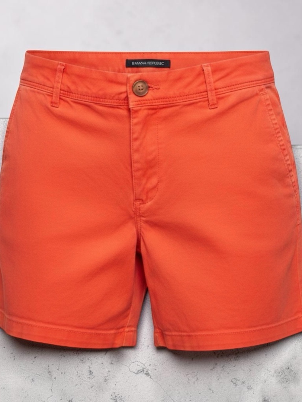 Banana Republic Bright Orange Women's Chino Shorts